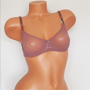 VS | Dream Angels Sheer Unlined Balconet Bra